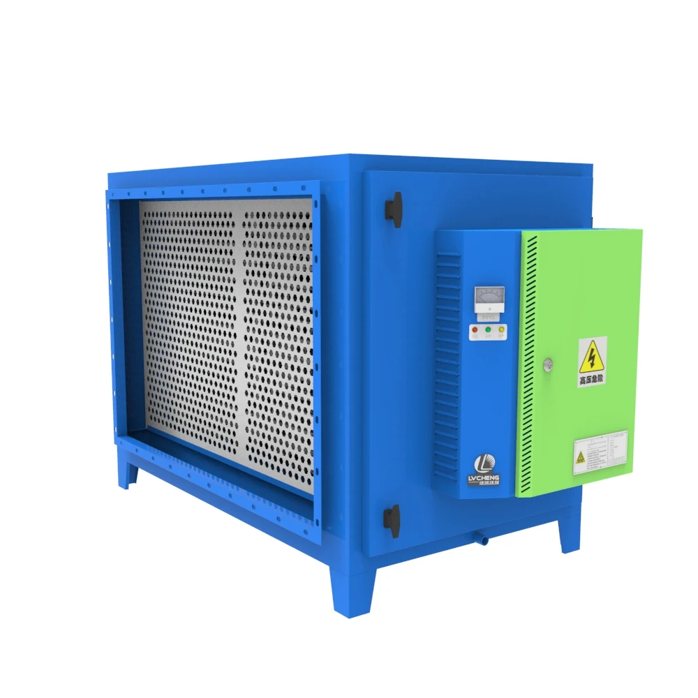 Oil fume purification device catering fume purifiers restaurant hotel kitchen exhaust smell control ecology unit