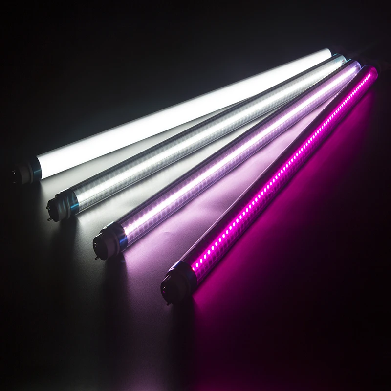 Wiscoon LED Tube T8 Pink Tube 80 Light 24v Led Neon Flexible Tube for Meat Plant Shop Aluminum 5 Years SMD2835 4 Ft Led Light