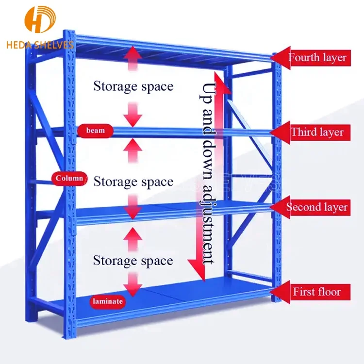 Hot Selling Rack Shelf Top Quality Metal Rack Factory Made Storage Shelf Storage Racking Steel Rack Warehouse
