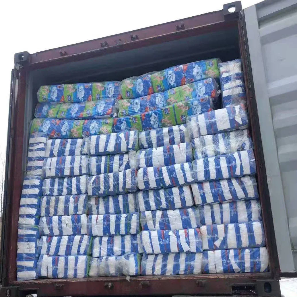 Wholesale diapers Top-ranking new sense sunshine bumble baby diaper mozambique baby diapers cotton 100% pants 300 pcs suppliers in egypt cambodia made in China