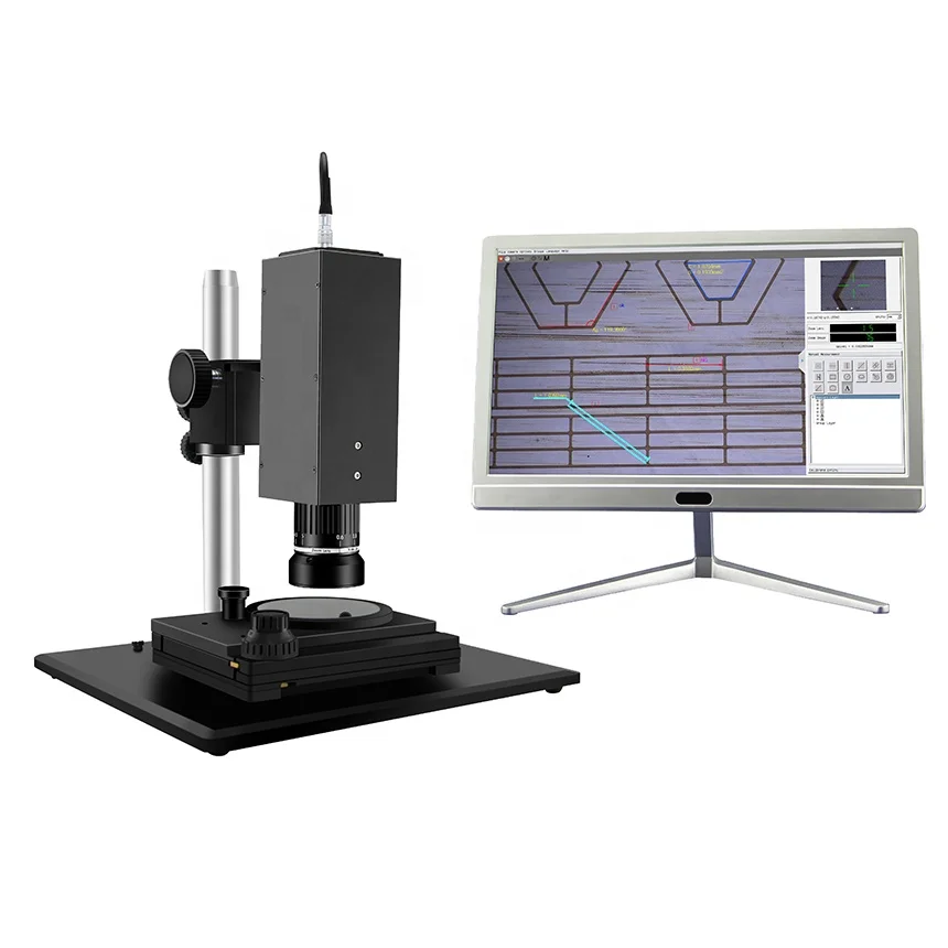 FM325MP 15-240X  High Precision Monocular Smart Measuring Video Microscope