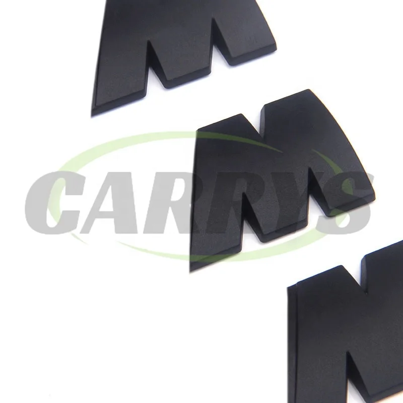 M Logo For BMW Number Letters Rear Trunk Emblem Badge Decal Sticker