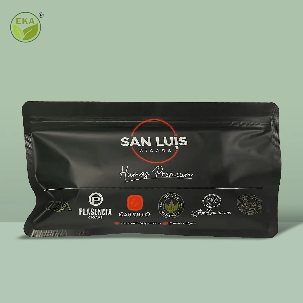 Child Resistant Mylar 5G 10G Plastic With Resealable Zipper Custom Logo Smoking Pipe Smell Proof Cigar Tobacco Pouch Bag