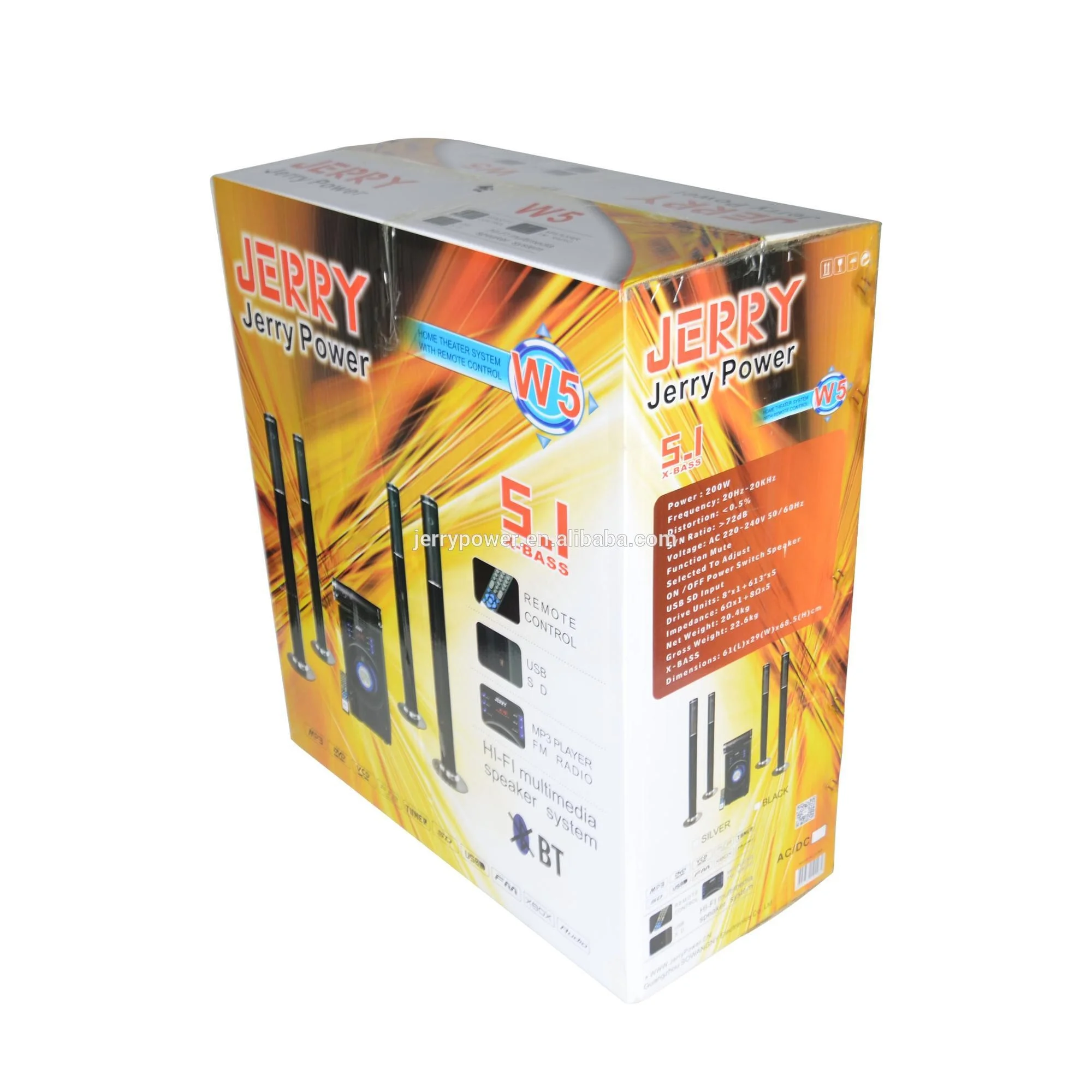 Factory Direct hi-fi home theater High End Tower Speakers for surround sound system 7.1 home theater