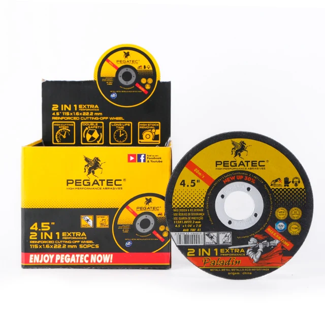 Pegatec MPA 4.5' cutting disc cutting off wheel for stainless steel and steel