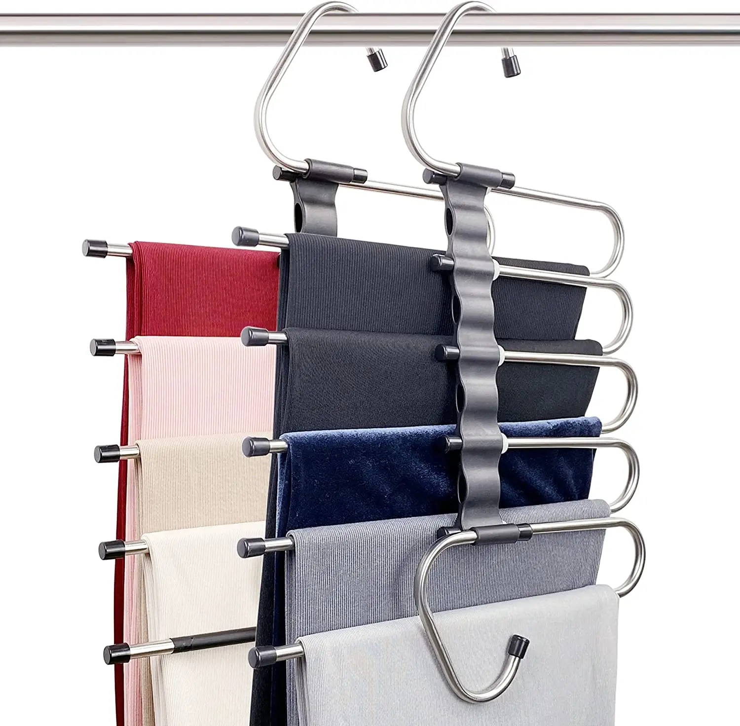 multi-functional clothes hanger wardrobe organizer for clothes bedroom clothes hanger stand