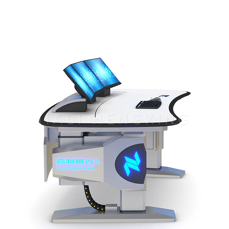 Custom Security Control Room Consoles Security Desks Control Room Console For Supermarket