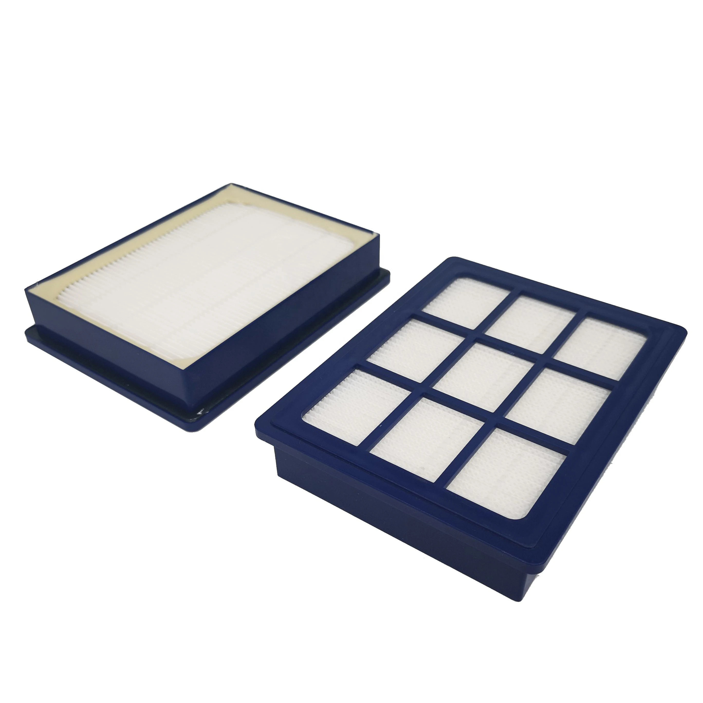 Reliable Replacement H12 HEPA Filter (1470432500) for Nilfisk Power Series Vacuum Cleaner - Blue Plastic, Washable, Long-lasting