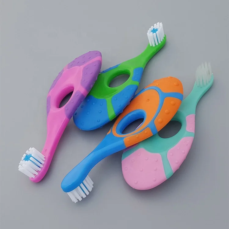 Young Child Turtle Toothbrush finger practice tortoise baby teeth brush