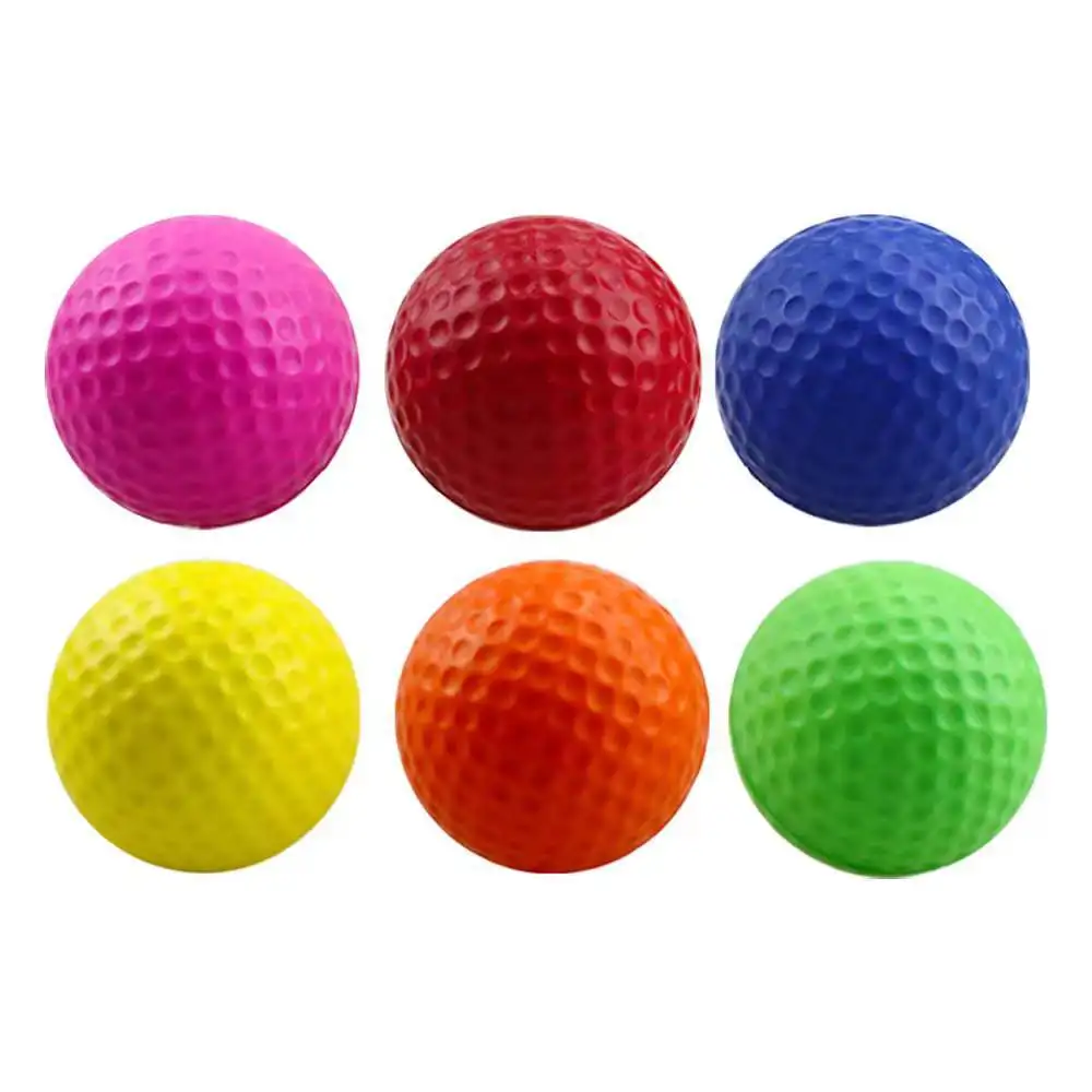 4.2cm Pu Indoor Golf Ball Durable Indoor Practice Training Professional Pu Foam Golf Ball