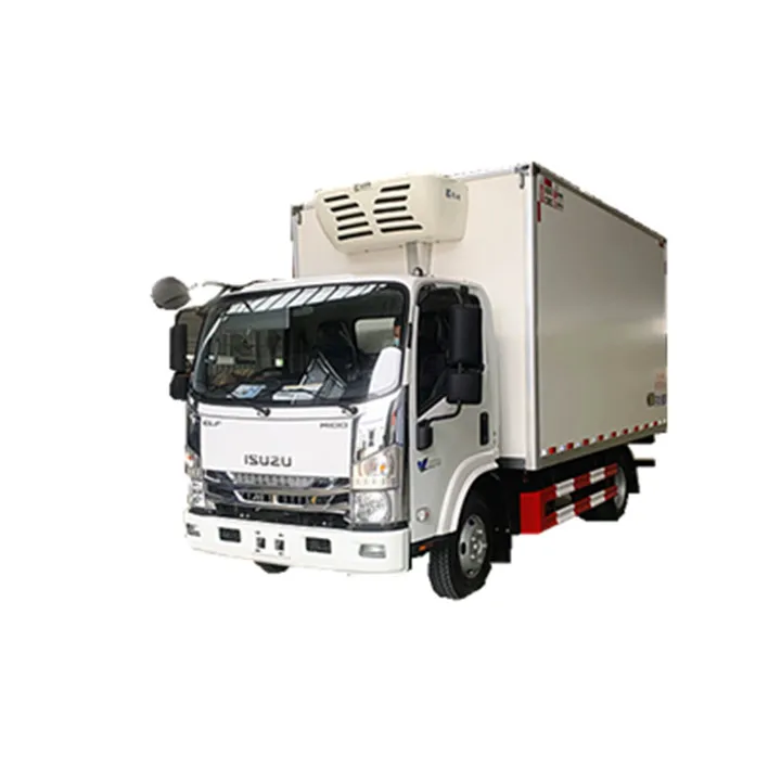 Isuzu M100 refrigerated truck Isuzu 120HP Euro 6 Van refrigerated truck -20 degrees refrigeration unit