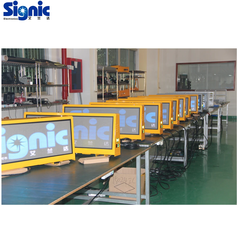Nse P5 High Brightness 3G Taxi Top LED Display Screen