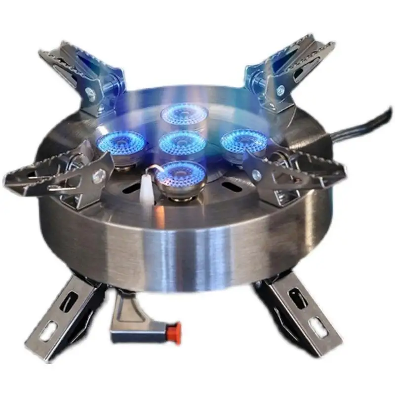 Best Selling Outdoor Camping Windproof Split Portable Picnic Stove Furnace Head Equipment