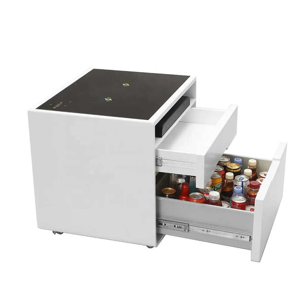 Smart Furniture Table Summer Slim Drink Wine Storage Cabinet Living Room Bedside Bed Side Mirror Next to for