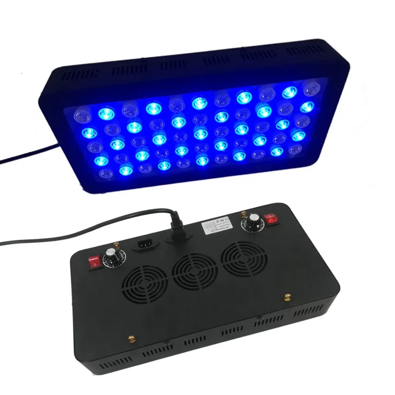 165W Dual Button Control Aquarium Light for Household Water Tank Aquatic Plants and Fish Premium Fish Light Reef LED Light