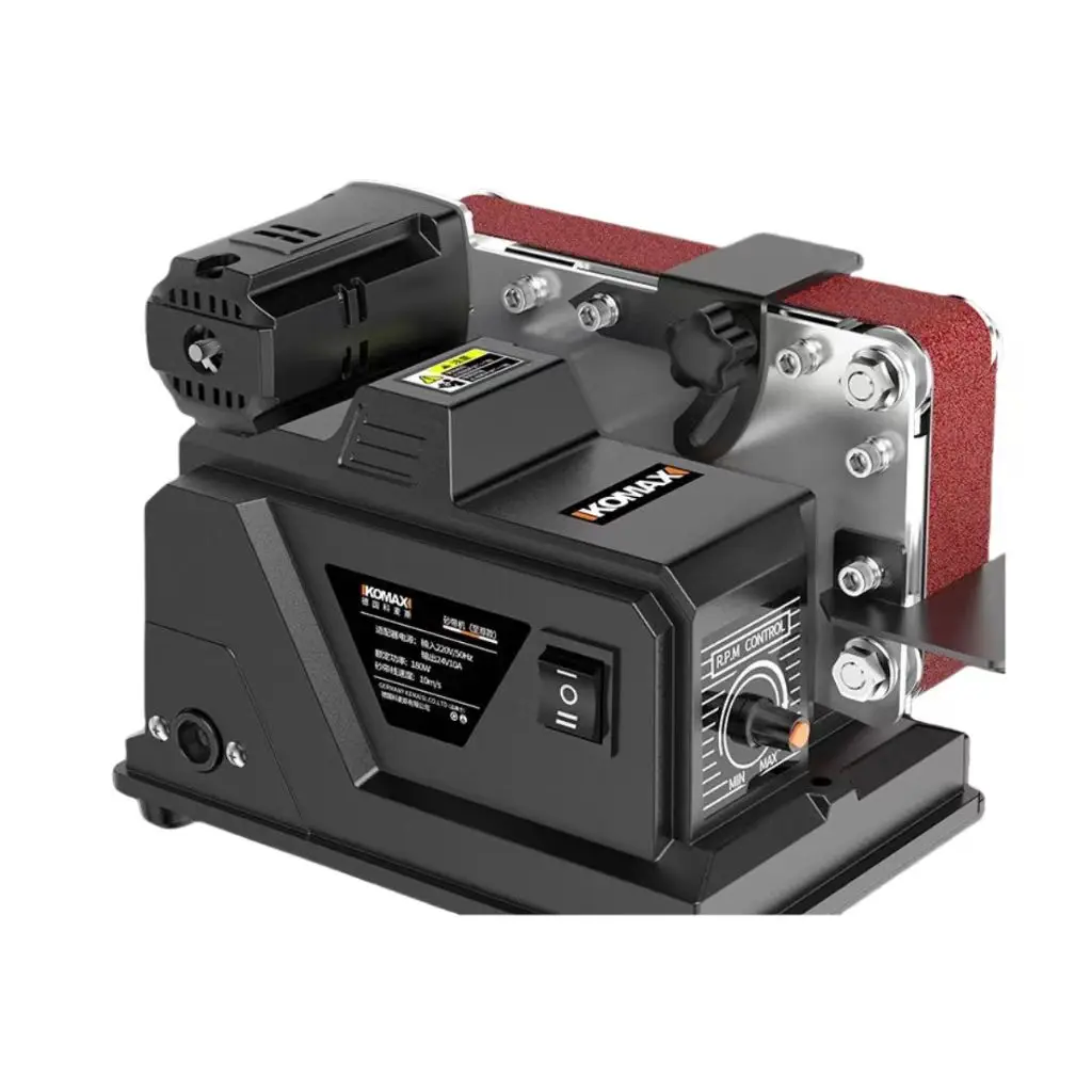 Multifunctional Mini Jewelry Polishing Abrasive Sand Belt Grinder 180W Electric Belt Sander Sanding Machine