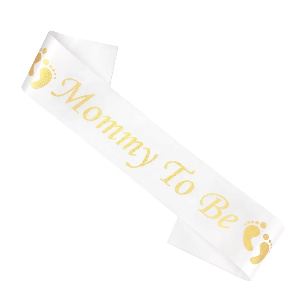 Custom Baby Shower Gender Reveal Party  Its A Girl or Boy Mommy To Be Sash