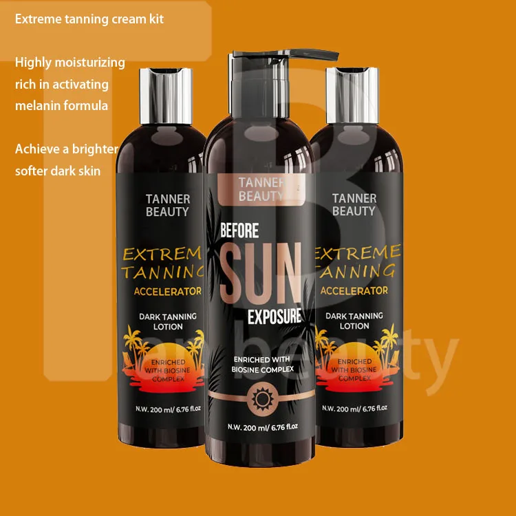 OEM/ODM Private Label sun tan лосьон для загара крем
