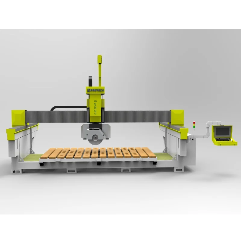 ЧПУ 5-осевой камень CNC кварцевый для резки камня машина с системой Италии