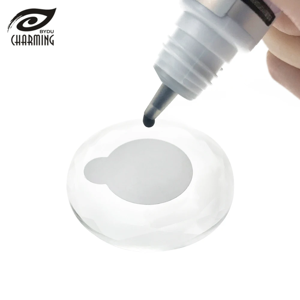 Crystal lash glue holder pallets for eyelash extension