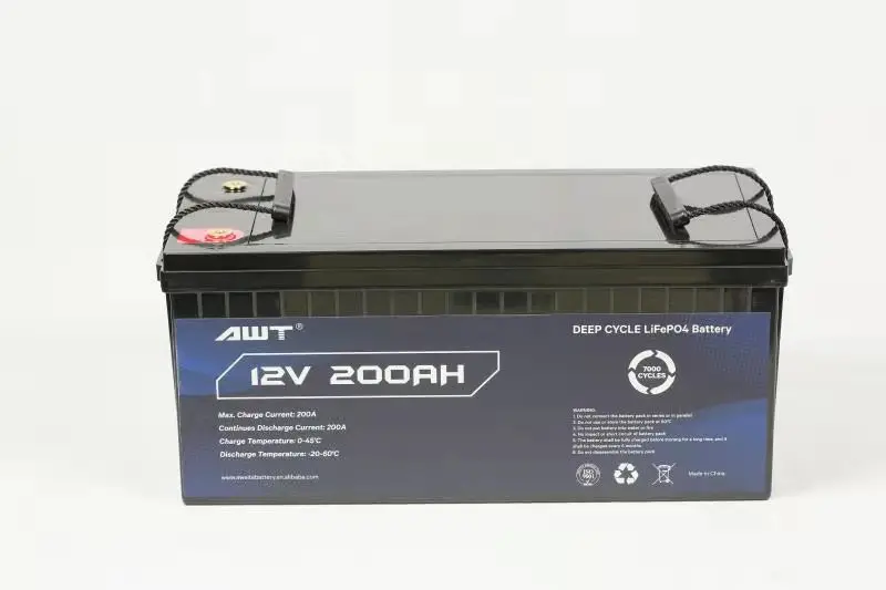  Фургонов прицеп яхта гольф-кары применение 12 8 V Lifepo4 Солнечная аккумуляторная литиевая батарея 12V 200Ah литий-железо-фосфатный