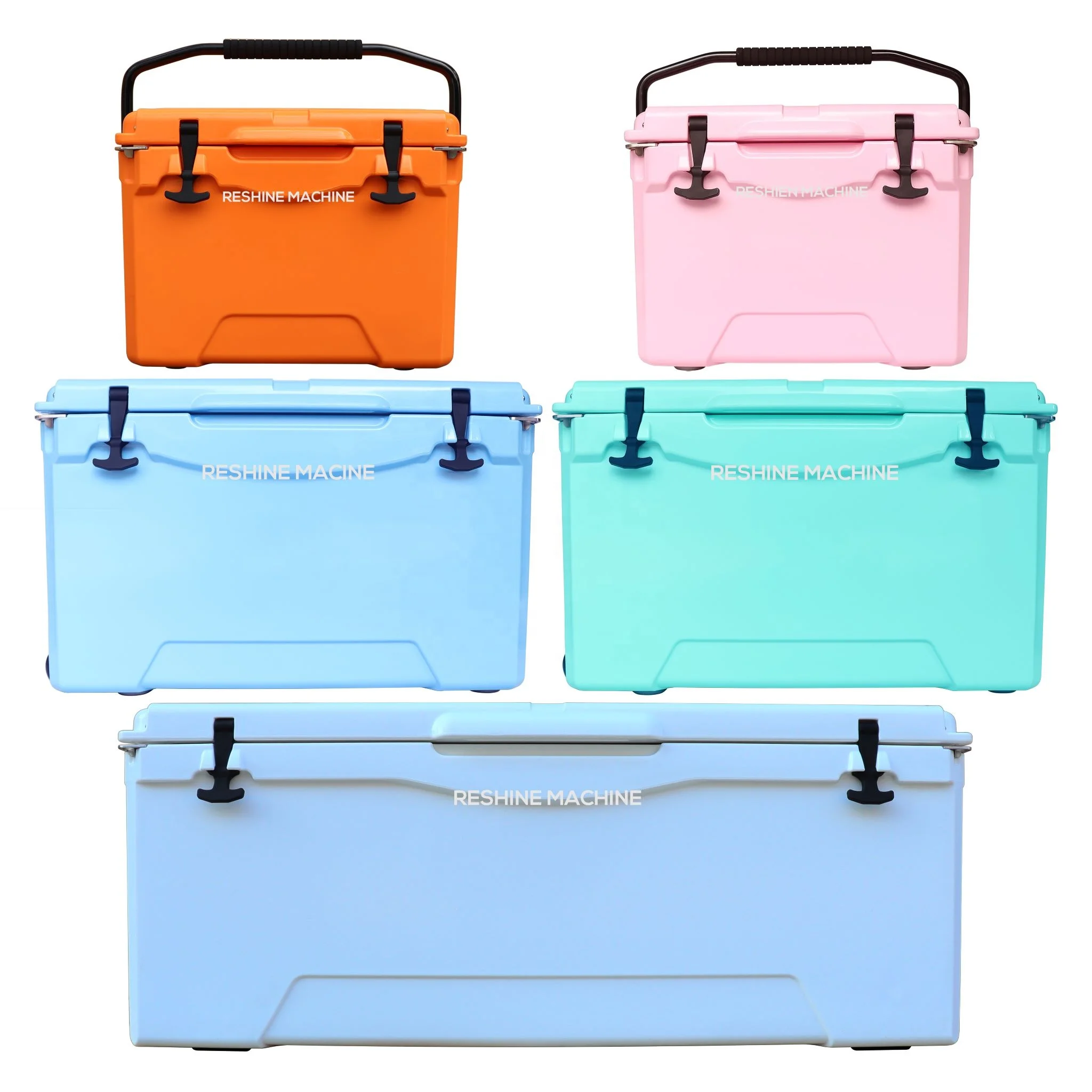 Camping Cooler, Ice Cooler with Wheels, Fishing Cooler