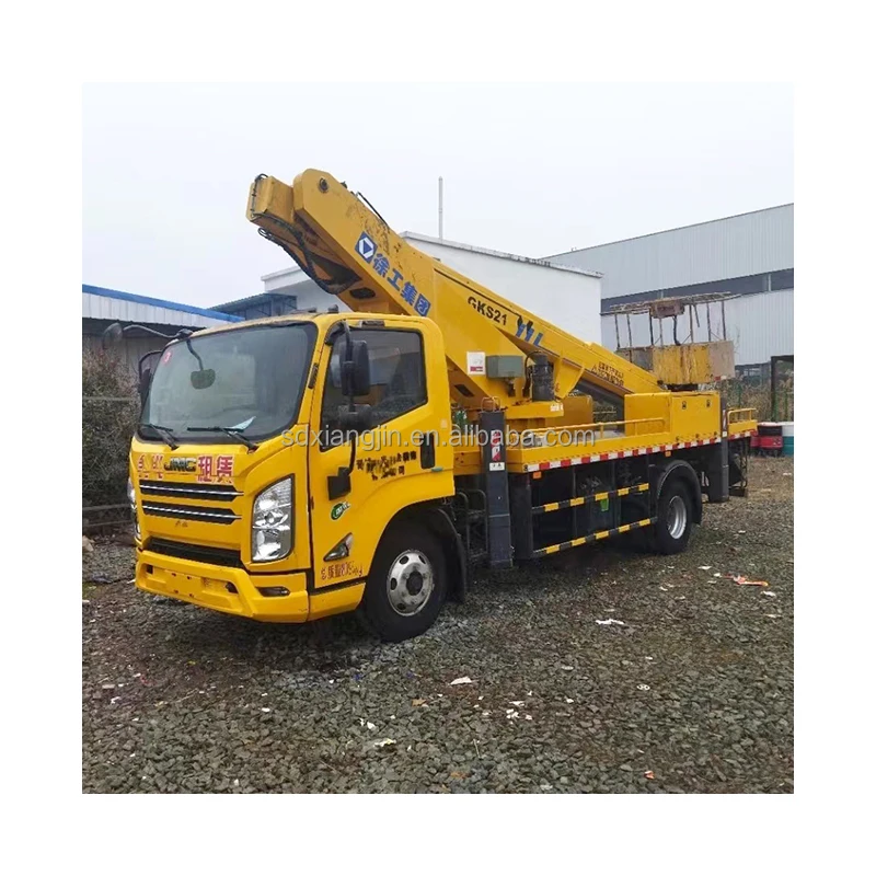 New Condition Diesel Fuel Manual Automatic Vehicle Platform Used 22 Meter Crane Basket High-Altitude Operation Aerial Work Truck