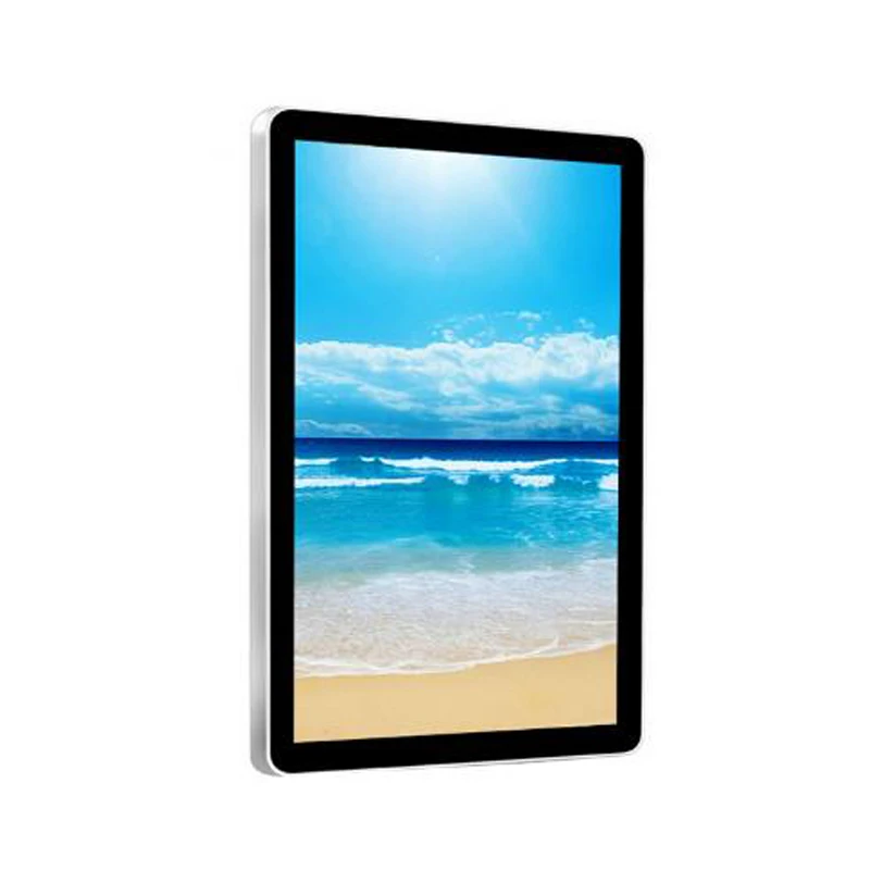 VETO 32 43 49  Inch Indoor Retail Shop LCD Advertising display with Android Smart Touch Panel ultra thin Wall-mounted AD Player
