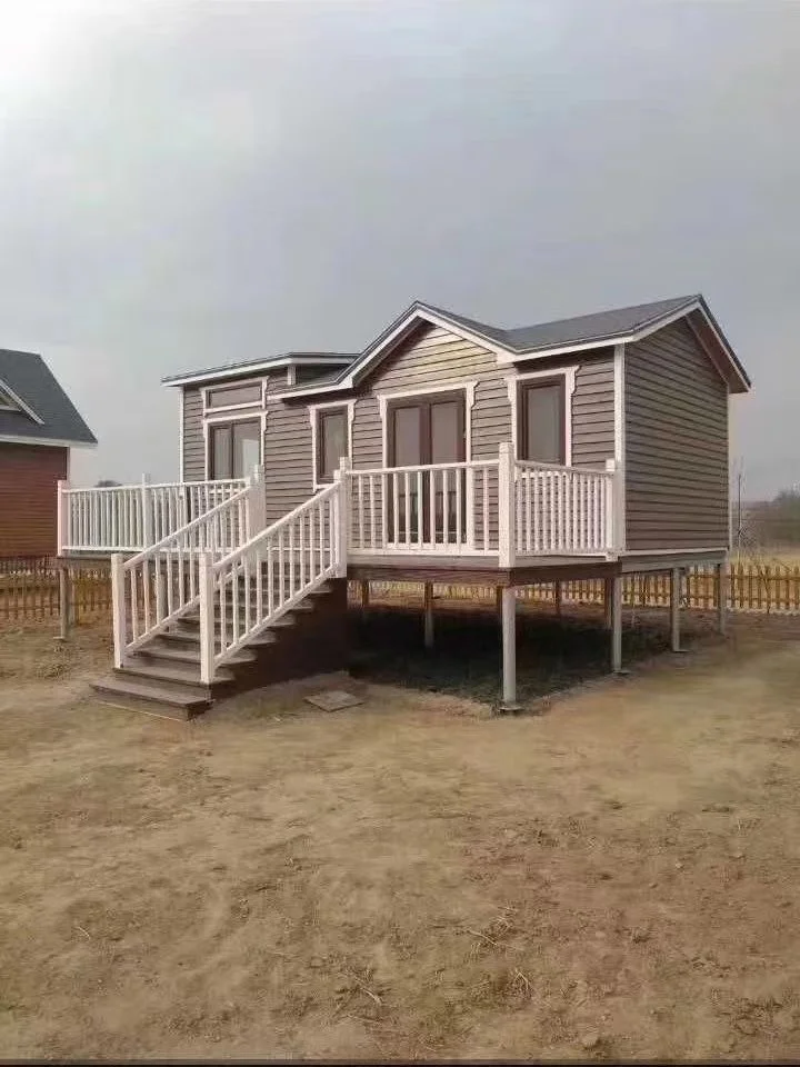 Prefab house, fence, wooden deck pole anchor ground screw pile