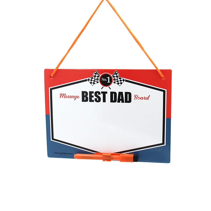 Custom kids fridge magnet whiteboard magnetic writing board for gifts/ hanging cardboard whiteboard