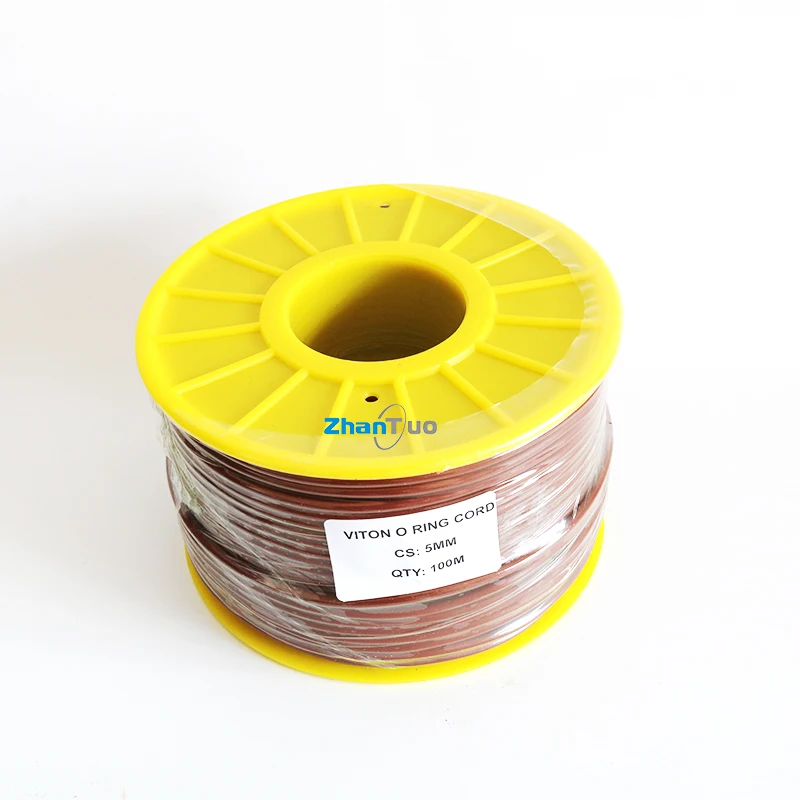 Factory Prices EPDM NBR FKM Extruded Rubber O Ring Cord 1.5mm to 10mm