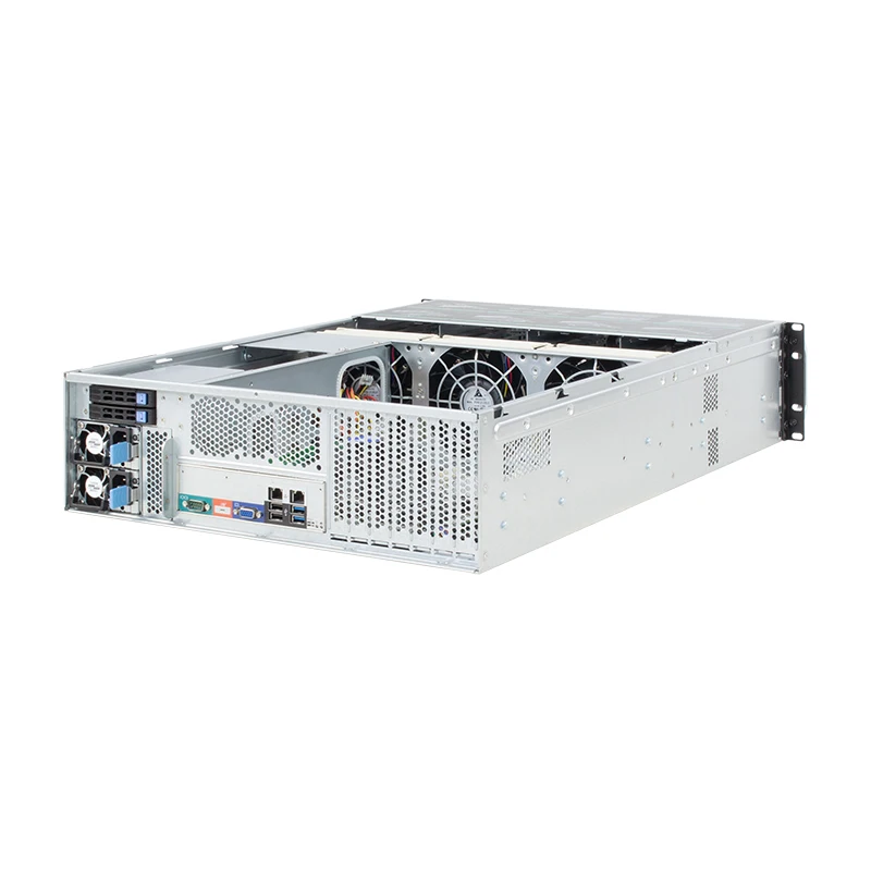 Aluminum rack chassis 3u e-atx server case S365-16