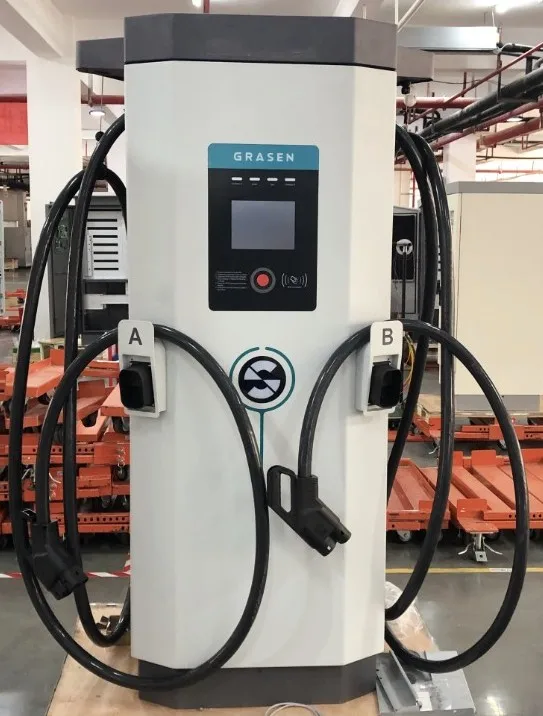 GRASEN European standard 200kw 500A CCS Chademo OCPP automotive charging station electric bus charging station