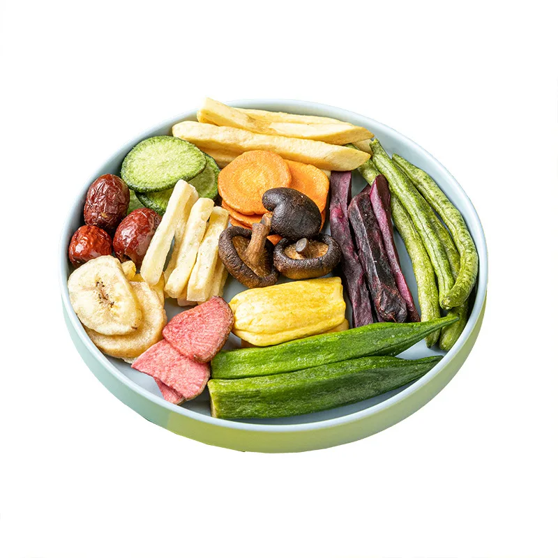 Dai xiao di 100g crispy fruits and vegetables dried mix fruit and vegetables dry vegetable fruit snacks