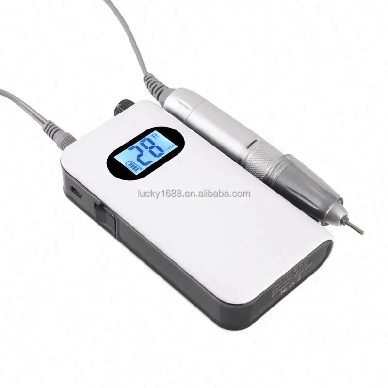 Wholesale polishing manicure pedicure device cordless 40000rpm brush motor mini nail drill machine