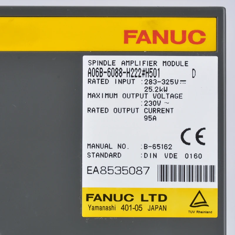 fanuc ac servo amplifier A06B-6088-H222#H501 supply ventilator driver fanuc ac servo amplifier