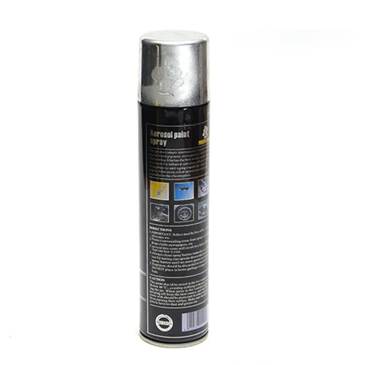 300ml chrome aerosol spray paint for plastic