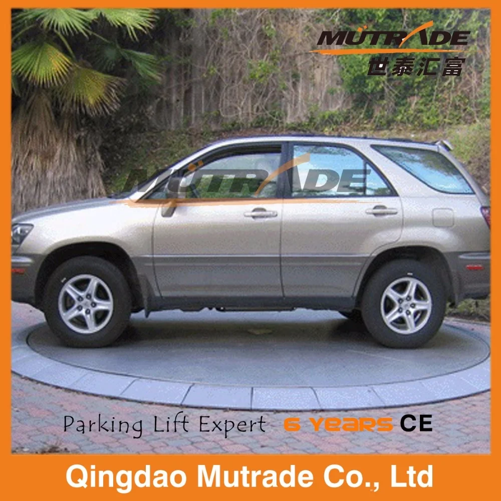  Auto Show Parking Car Turntable 360 degree car turning Platform for
