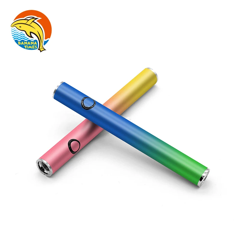 BANANATIMES, 380 мАч, батарея испарителя S105-USB, предварительный нагрев, 510 резьба, cbd картридж, аккумулятор