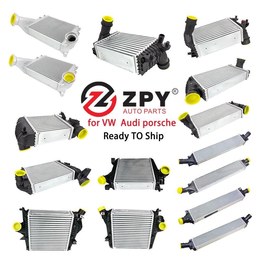 ZPY Wholesale Intercooler Aluminium Alloy Intercooler 5QD145803C intercooler kits for VW Audi Porsche