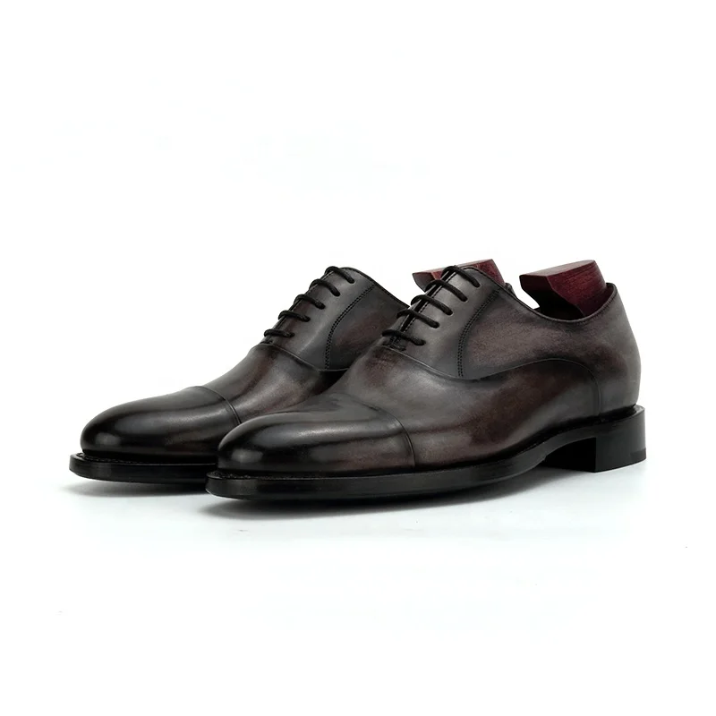 
Cie Ox808 Customized Handmade Goodyear Welted Dress Leather Shoes for Men 