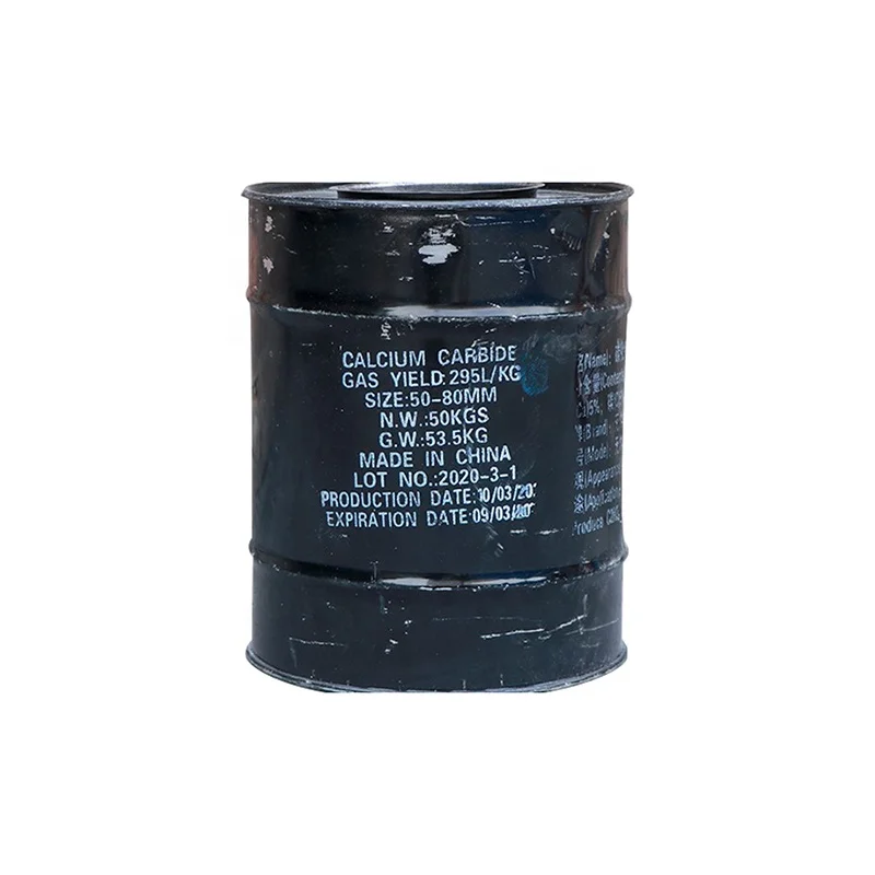 Wholesale price 50-80mm purity 90% industrial grade calcium carbide