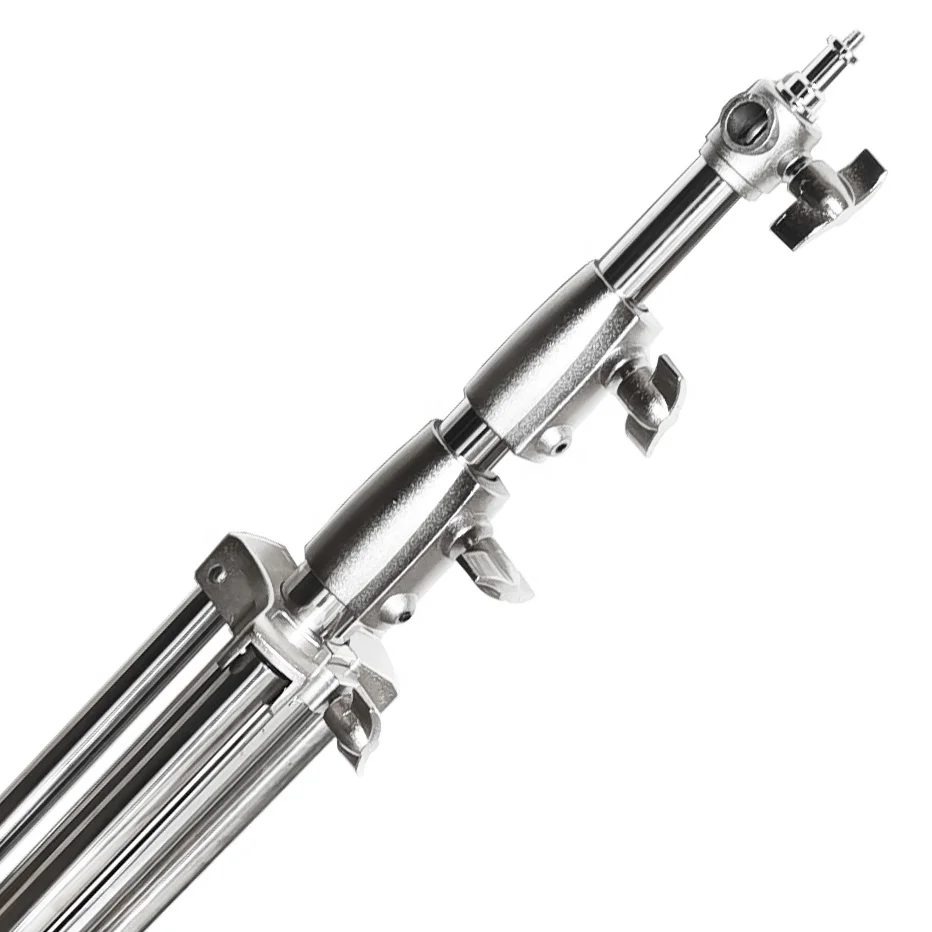 2.8m Stainless Steel Light Stand,Tu be Dia.35/30/25mm,Max Load 8KG