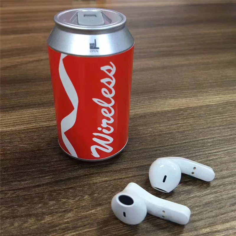 
2020 new creative tws earbuds H35T true wireless hanging earphone sports gaming earplug cool headphones with cans charging bin 