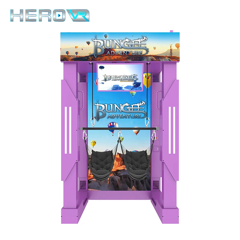 HEROVR Suitable All Ages Extreme Skydiving Simulator VR Adventures Virtual Reality Bungee Jump Off Tower