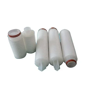 Sewage purification plant block 40 inch 0.22-1 micron PP pleated microporous cartridge filter