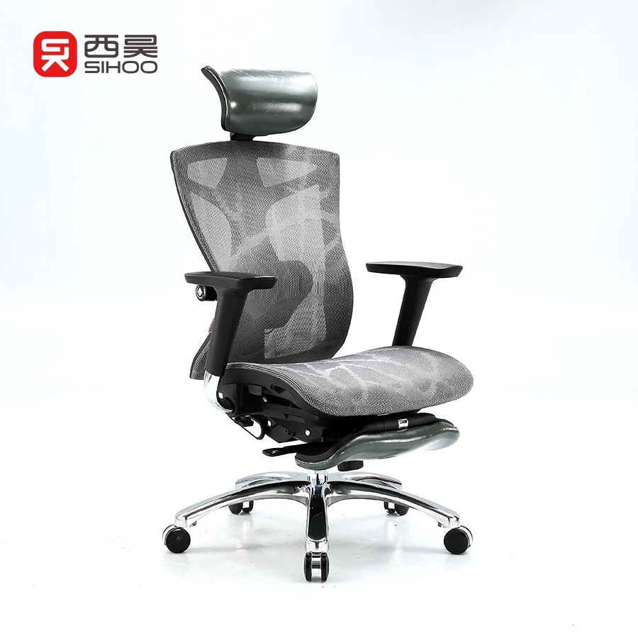 2021 Sihoo  best sale V1 footrest type rotating comfortable relaxed office chair