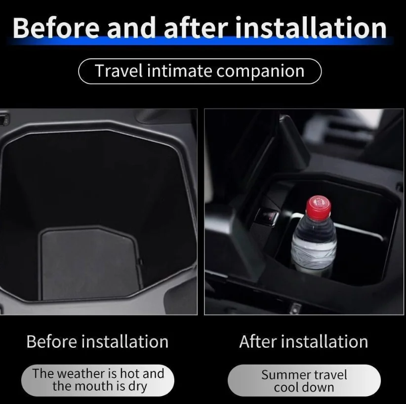 Mini Car Fridge Portable Refrigerator Car Fridges Refrigerator Compartment For Range Rover Vogue 2023 Land Rover Defender