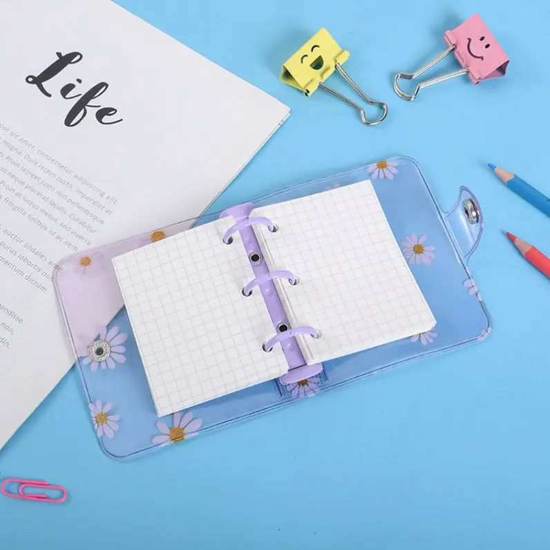 Новые милые kawaii Koran карманные маргаритки серии 3 кольца переплет с вкладышами блокноты офисные школьные спиральные канцелярские принадлежности