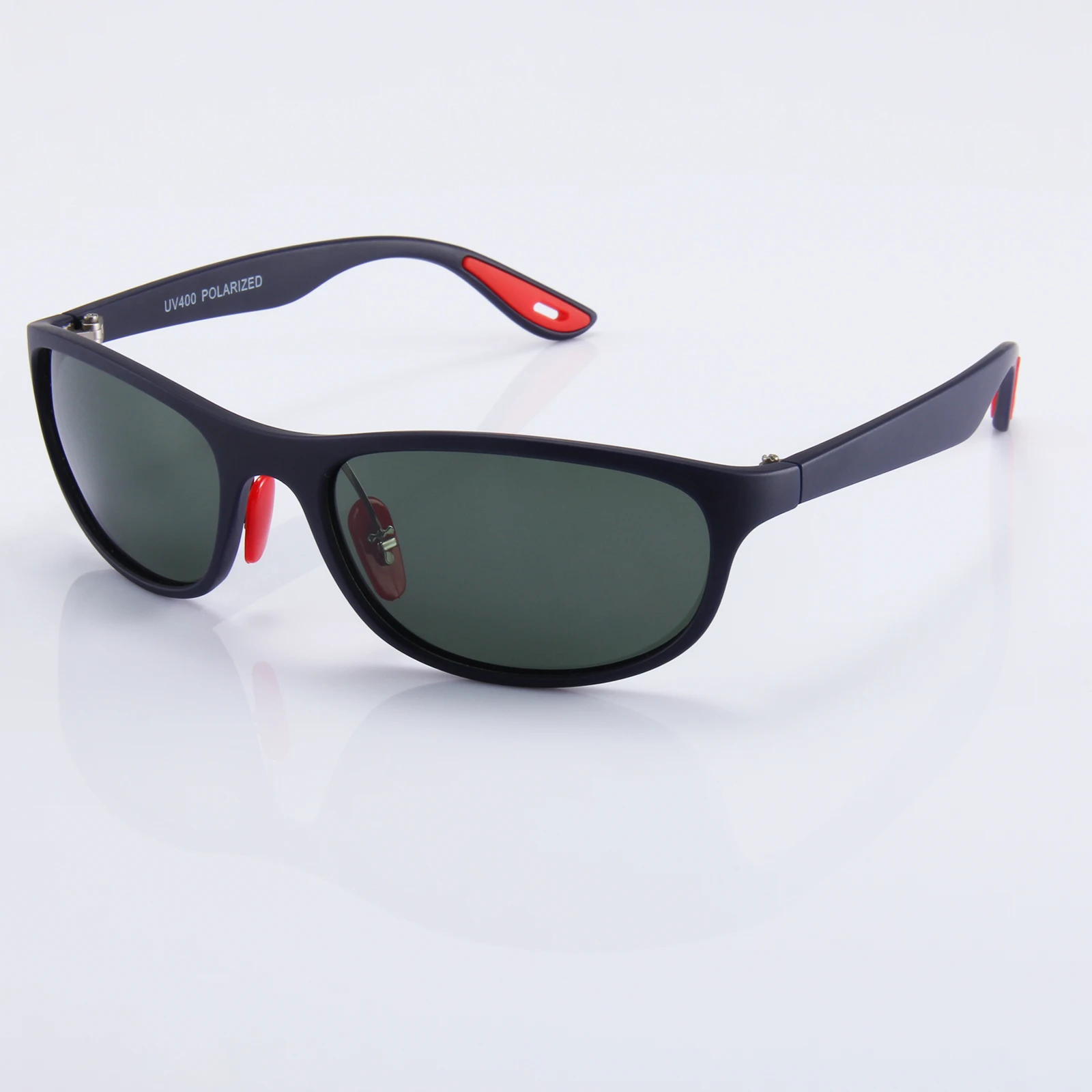 Wholesale UV400 customized glasses cycling sport Wrap around sunglasses mens